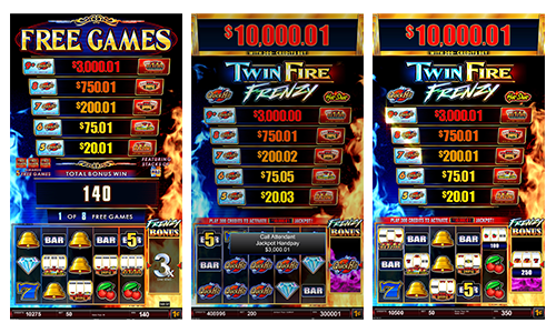 Twin Fire - Frenzy Cabinet